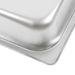 DURAFORCE 2 Pcs 1/1 Full Size 2.5" Deep Thickened Steam Table Hotel Pans Stainless Steel