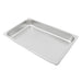 DURAFORCE 2 Pcs 1/1 Full Size 2.5" Deep Thickened Steam Table Hotel Pans Stainless Steel