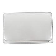 DURAFORCE 2 Pcs 1/1 Full Size 2.5" Deep Thickened Steam Table Hotel Pans Stainless Steel