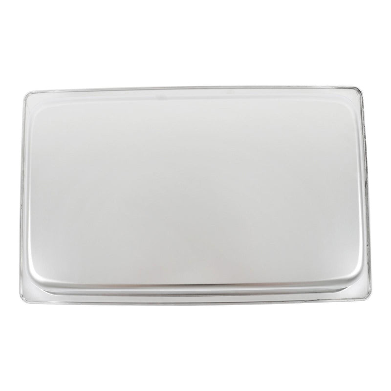 DURAFORCE 2 Pcs 1/1 Full Size 2.5" Deep Thickened Steam Table Hotel Pans Stainless Steel