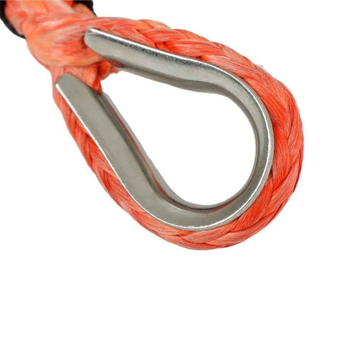 DURAFORCE Synthetic Winch Rope Line Recovery Cable for ATV UTV w/ Sheath 5/16"x50' 12000LB