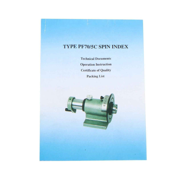 DURAFORCE 5C Spin Index Fixture/5c Precision Spin Index Fixture Collet For machine grinder