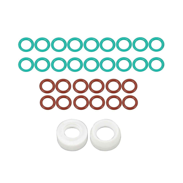 DURAFORCE for WP-17/18/26 81Pcs TIG Welding Torch Stubby Gas Lens Pyrex Glass Cup Kit