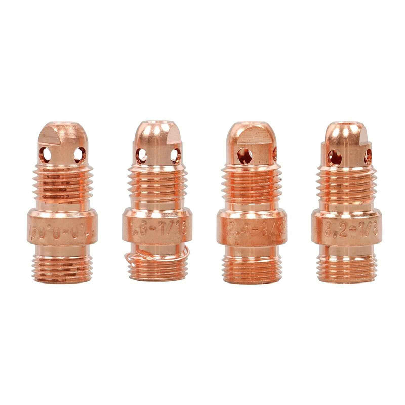 DURAFORCE for WP-17/18/26 81Pcs TIG Welding Torch Stubby Gas Lens Pyrex Glass Cup Kit