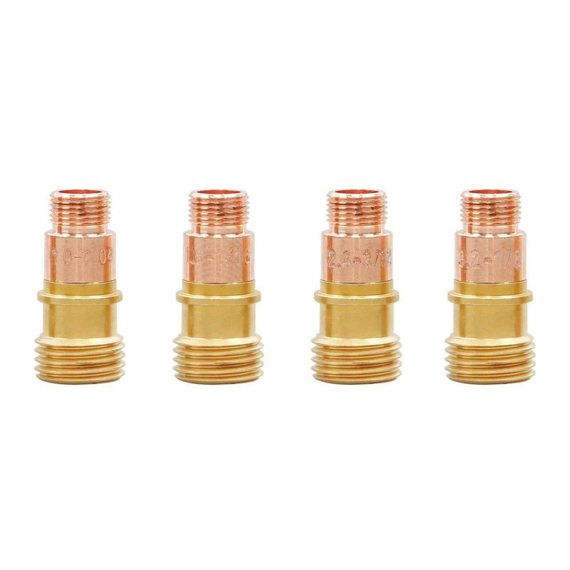 DURAFORCE for WP-17/18/26 81Pcs TIG Welding Torch Stubby Gas Lens Pyrex Glass Cup Kit