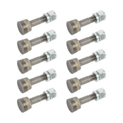 DURAFORCE Fit For Stump Grinder Teeth Compatible with 500 Series 11/16" Size Alloy Steel