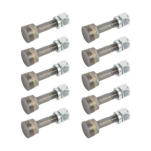 DURAFORCE Fit For Stump Grinder Teeth Compatible with 500 Series 11/16" Size Alloy Steel