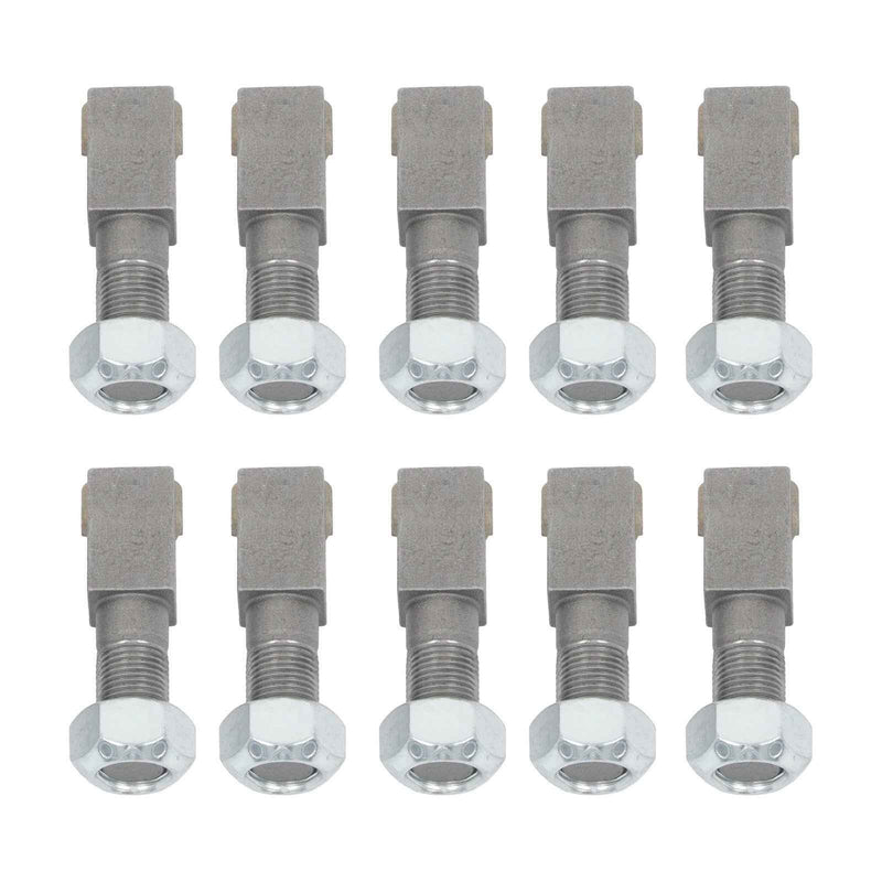 DURAFORCE Stump Grinder Teeth 2-7/8"Lx3/4"W for Baumalight Shaver JCB Bradco - 10 pack
