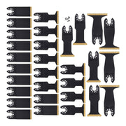 DURAFORCE Professional Steel Oscillating Tool Blade 30 Pieces 4 Types for Metal Nails