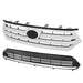 DURAFORCE Front Bumper Upper&Lower Grille 531010E020 For Toyota Highlander 2011-2013 Grill