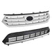 DURAFORCE Front Bumper Upper&Lower Grille 531010E020 For Toyota Highlander 2011-2013 Grill