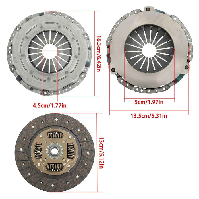 DURAFORCE For Kia Forte 2014 2015 2016 L4 1.8L Transmission Clutch Kit w/ Release Bearing