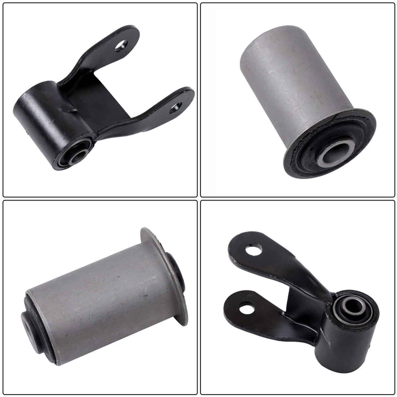 DURAFORCE Rear Leaf Spring Hanger Bracket Kit 722-216 For Dodge Dakota 1997 1998-04 4WD