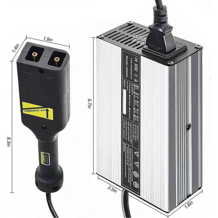DURAFORCE Battery Charger For EZGO TXT Medalist Golf Cart 36 Volt 5 Amp D Style Charger