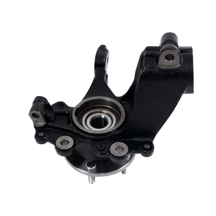 DURAFORCE Front Left Steering Knuckle and Wheel Hub Bearing For Ford Focus Sedan/Hatchback