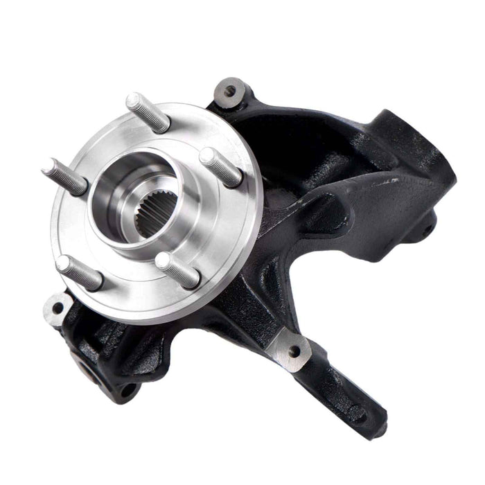 DURAFORCE Front Left Steering Knuckle and Wheel Hub Bearing For Ford Focus Sedan/Hatchback