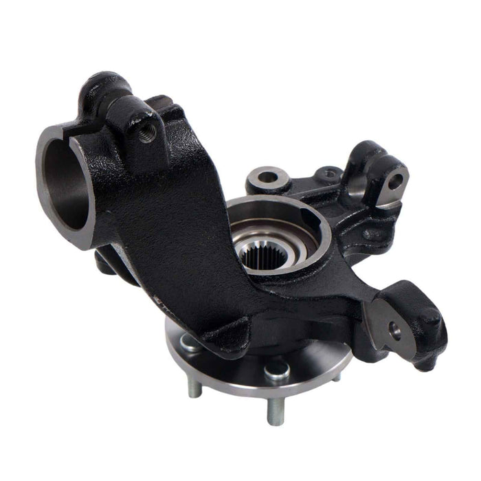 DURAFORCE Front Left Steering Knuckle and Wheel Hub Bearing For Ford Focus Sedan/Hatchback