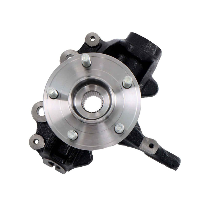 DURAFORCE Front Left Steering Knuckle and Wheel Hub Bearing For Ford Focus Sedan/Hatchback