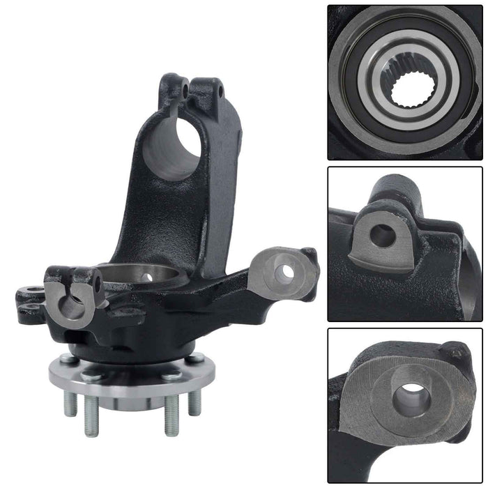 DURAFORCE For Ford Focus Front RH Steering Knuckle and Wheel Hub Bearing Assembly 686-352