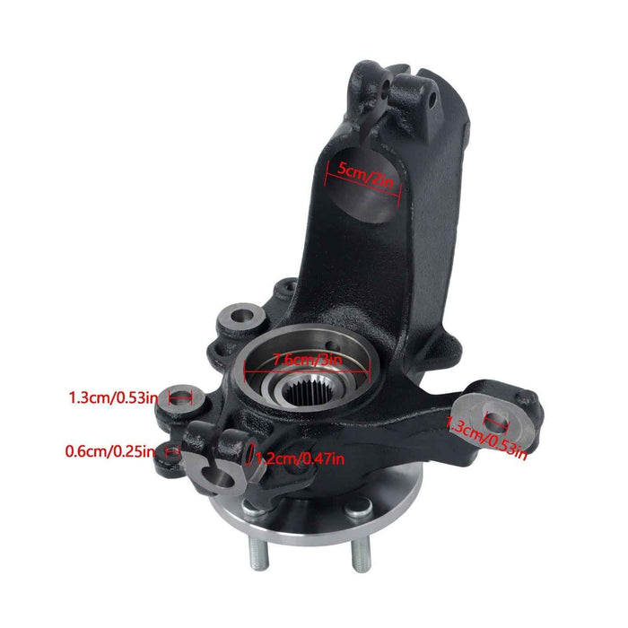 DURAFORCE For Ford Focus Front RH Steering Knuckle and Wheel Hub Bearing Assembly 686-352