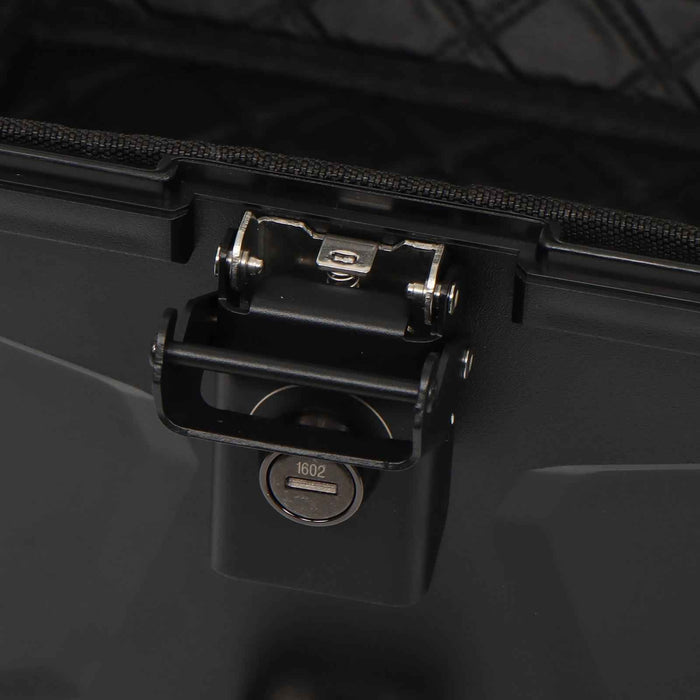 DURAFORCE With Security Lock Helmet Case Waterproof 45L Motorcycle Top Case Rear Tour Box