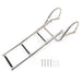 DURAFORCE 3-Step Stainless Steel Ship Ladder With Handrails For Marine Yacht New