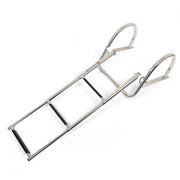DURAFORCE 3-Step Stainless Steel Ship Ladder With Handrails For Marine Yacht New