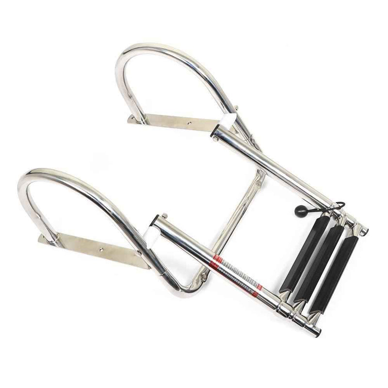 DURAFORCE 3-Step Stainless Steel Ship Ladder With Handrails For Marine Yacht New