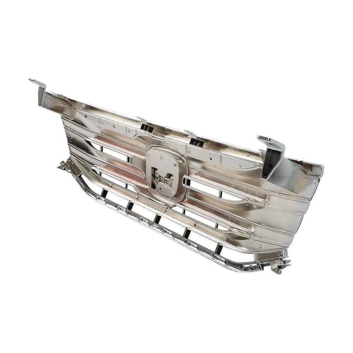 DURAFORCE Front Upper Grill Black W/Chrome Molding Trim Grille For Honda Odyssey 2011-2013