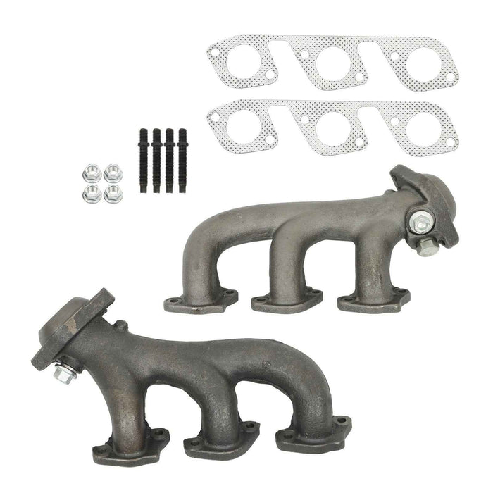 DURAFORCE 674-555 674-554 For Ford F150 E150 4.2L 1999-2008 LH & RH Exhaust Manifold Kit