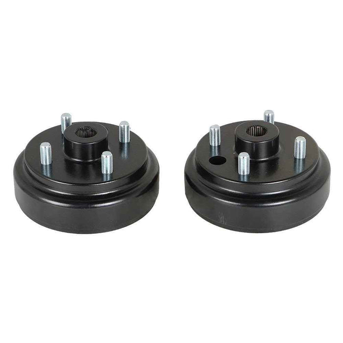 DURAFORCE 2pcs 30 Teeth Gas 4 Cycle For EZGO 1991+ Rear Wheel Brake Hub Drum RXV Golf Cart