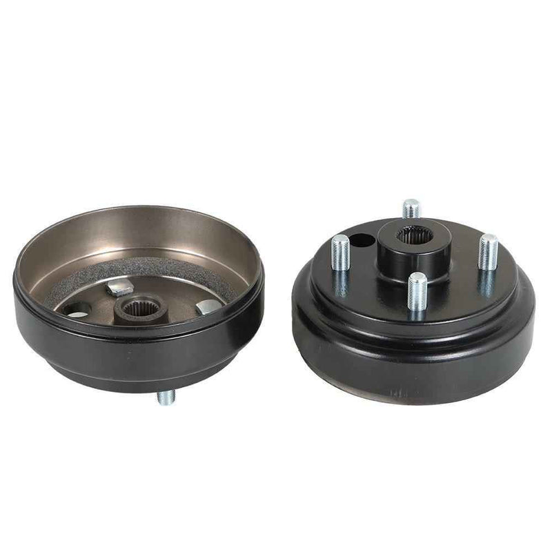 DURAFORCE 2pcs 30 Teeth Gas 4 Cycle For EZGO 1991+ Rear Wheel Brake Hub Drum RXV Golf Cart
