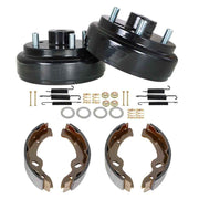 DURAFORCE Rear Brake Hub Drums Brake Shoe Spring Kit For EZGO TXT 1996-UP Electric