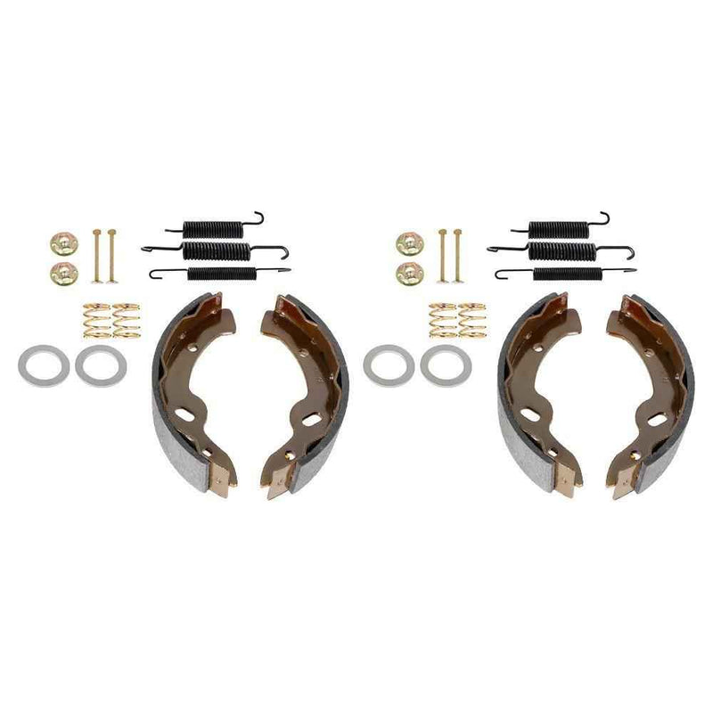 DURAFORCE Rear Brake Hub Drums Brake Shoe Spring Kit For EZGO TXT 1996-UP Electric