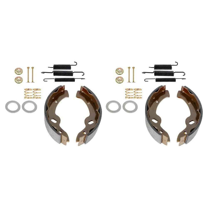 DURAFORCE Rear Brake Hub Drums Brake Shoe Spring Kit For EZGO TXT 1996-UP Electric