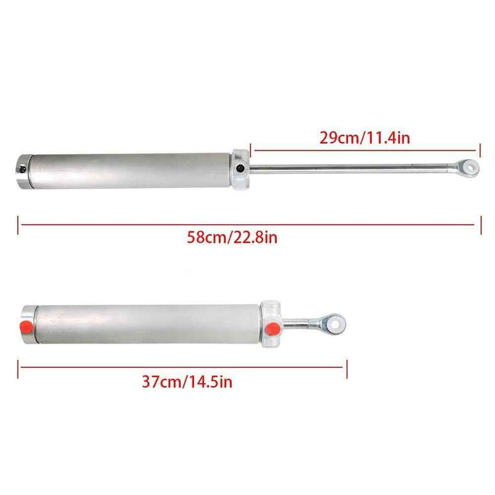 DURAFORCE 2x Convertible Top Hydraulic Cylinder for Chrysler Sebring 1996-2006 Convertible