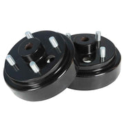 DURAFORCE 2× Rear Wheel Brake Hub Drum For EZGO Electric Gas 2 Cycle Golf Cart 1982-1993