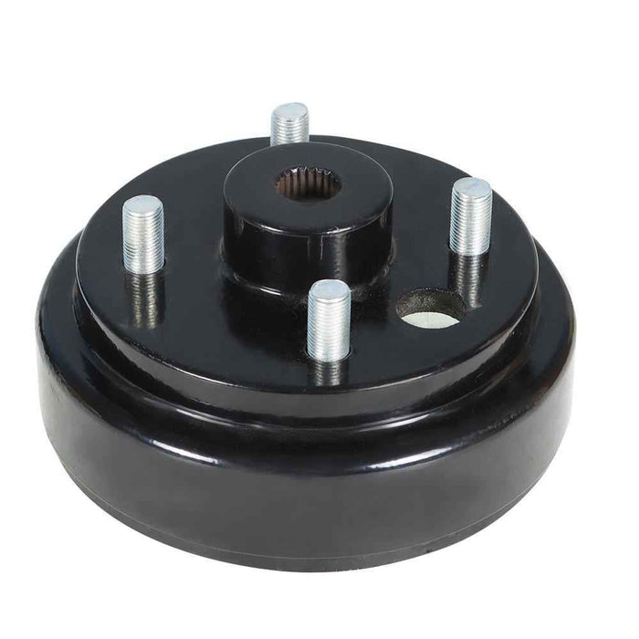 DURAFORCE 2× Rear Wheel Brake Hub Drum For EZGO Electric Gas 2 Cycle Golf Cart 1982-1993