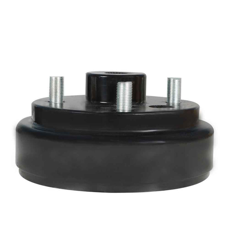 DURAFORCE 2× Rear Wheel Brake Hub Drum For EZGO Electric Gas 2 Cycle Golf Cart 1982-1993