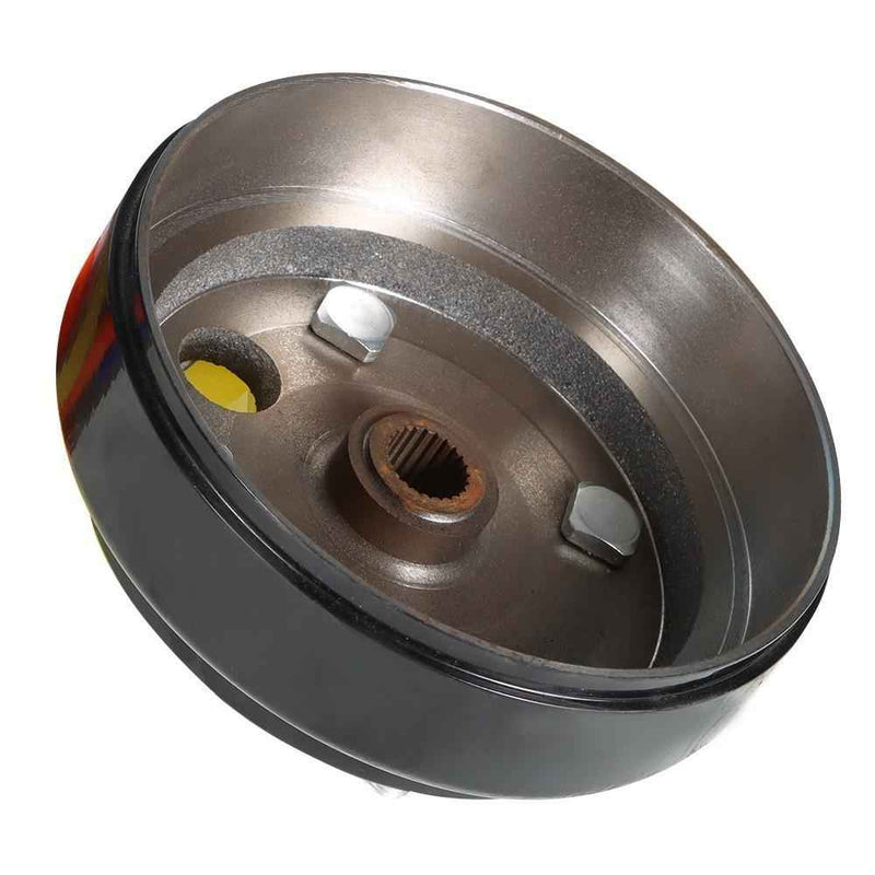 DURAFORCE 2× Rear Wheel Brake Hub Drum For EZGO Electric Gas 2 Cycle Golf Cart 1982-1993