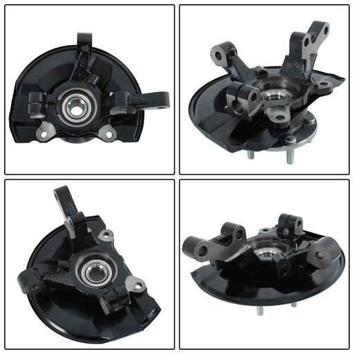 DURAFORCE Front LH Steering Knuckle & Hub Bearing Assy For Mitsubishi Outlander 2007-2018