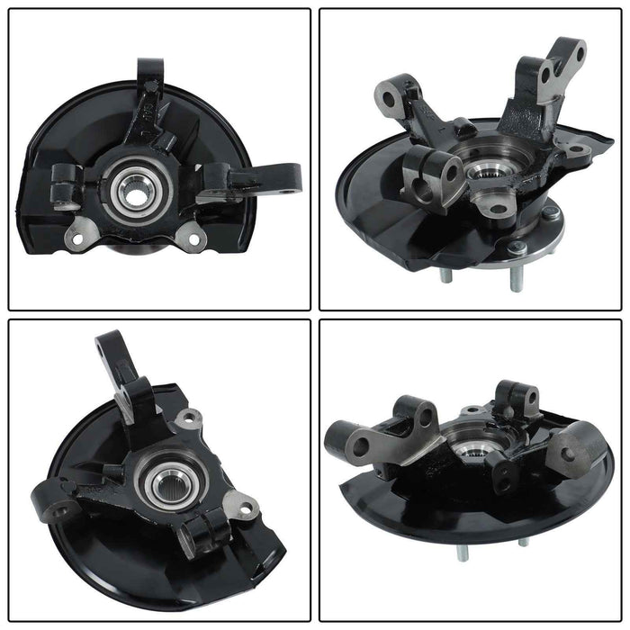 DURAFORCE Front LH Steering Knuckle & Hub Bearing Assy For Mitsubishi Outlander 2007-2018