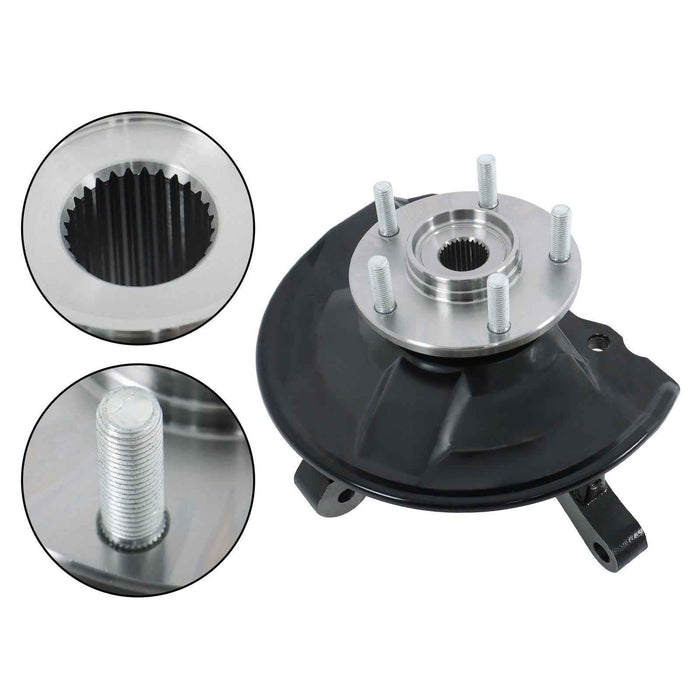 DURAFORCE Front LH Steering Knuckle & Hub Bearing Assy For Mitsubishi Outlander 2007-2018