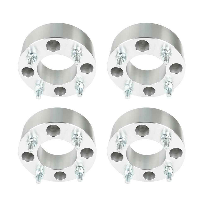 DURAFORCE 4× 2" Wheel Spacers For Honda Rancher 350 4x110 M10x1.25 Silver 2000-2008 2009