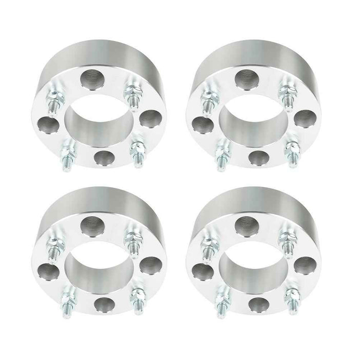 DURAFORCE 4× 2" Wheel Spacers For Honda Rancher 350 4x110 M10x1.25 Silver 2000-2008 2009