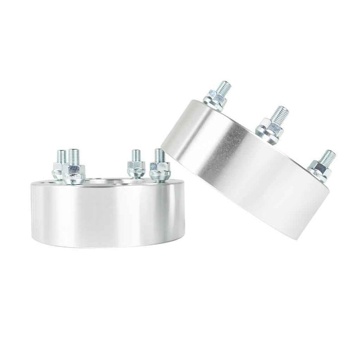 DURAFORCE 4× 2" Wheel Spacers For Honda Rancher 350 4x110 M10x1.25 Silver 2000-2008 2009