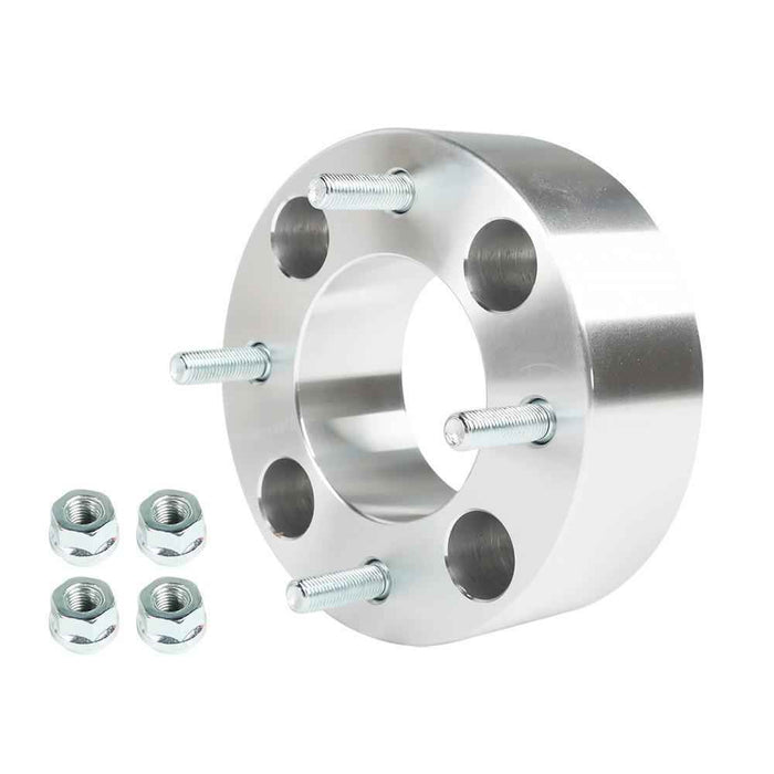 DURAFORCE 4× 2" Wheel Spacers For Honda Rancher 350 4x110 M10x1.25 Silver 2000-2008 2009