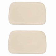 DURAFORCE 2 PCS White Seat Back Assembly For Club Car DS Golf Cart 1979-1999 Models