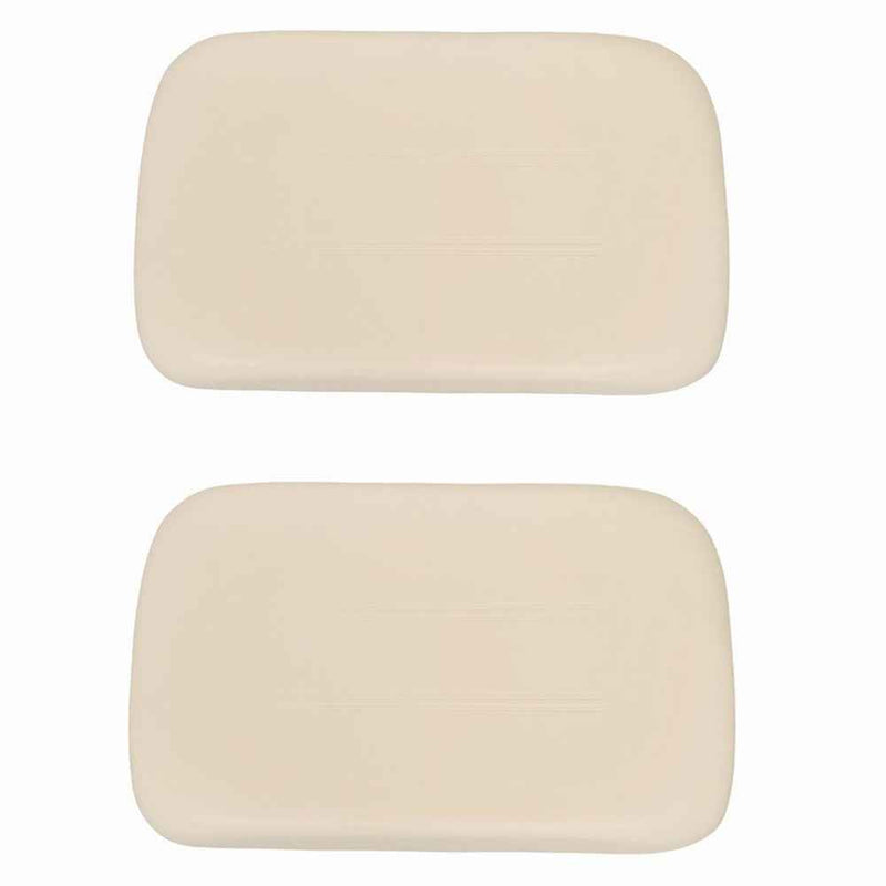 DURAFORCE 2 PCS White Seat Back Assembly For Club Car DS Golf Cart 1979-1999 Models