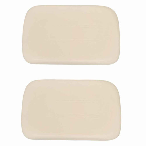 DURAFORCE 2 PCS White Seat Back Assembly For Club Car DS Golf Cart 1979-1999 Models